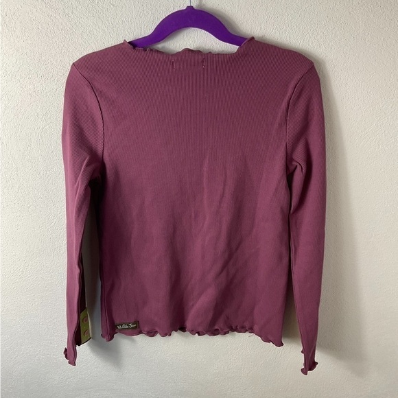 Matilda Jane Girls Darling Details Mini-Pocket Long Sleeve Shirt Top Sz 8 - Picture 2 of 4